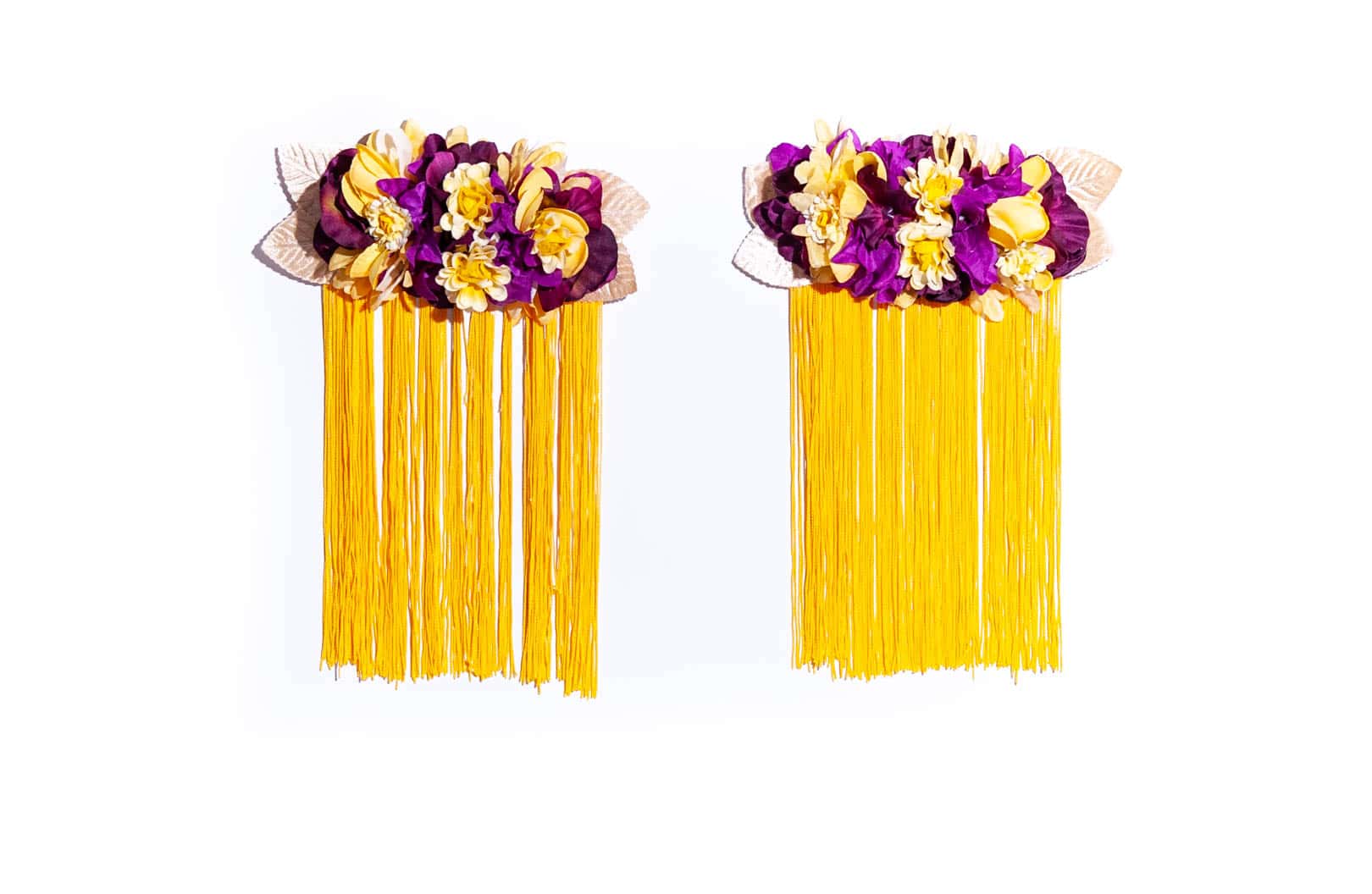 Flor de flamenca artesanal