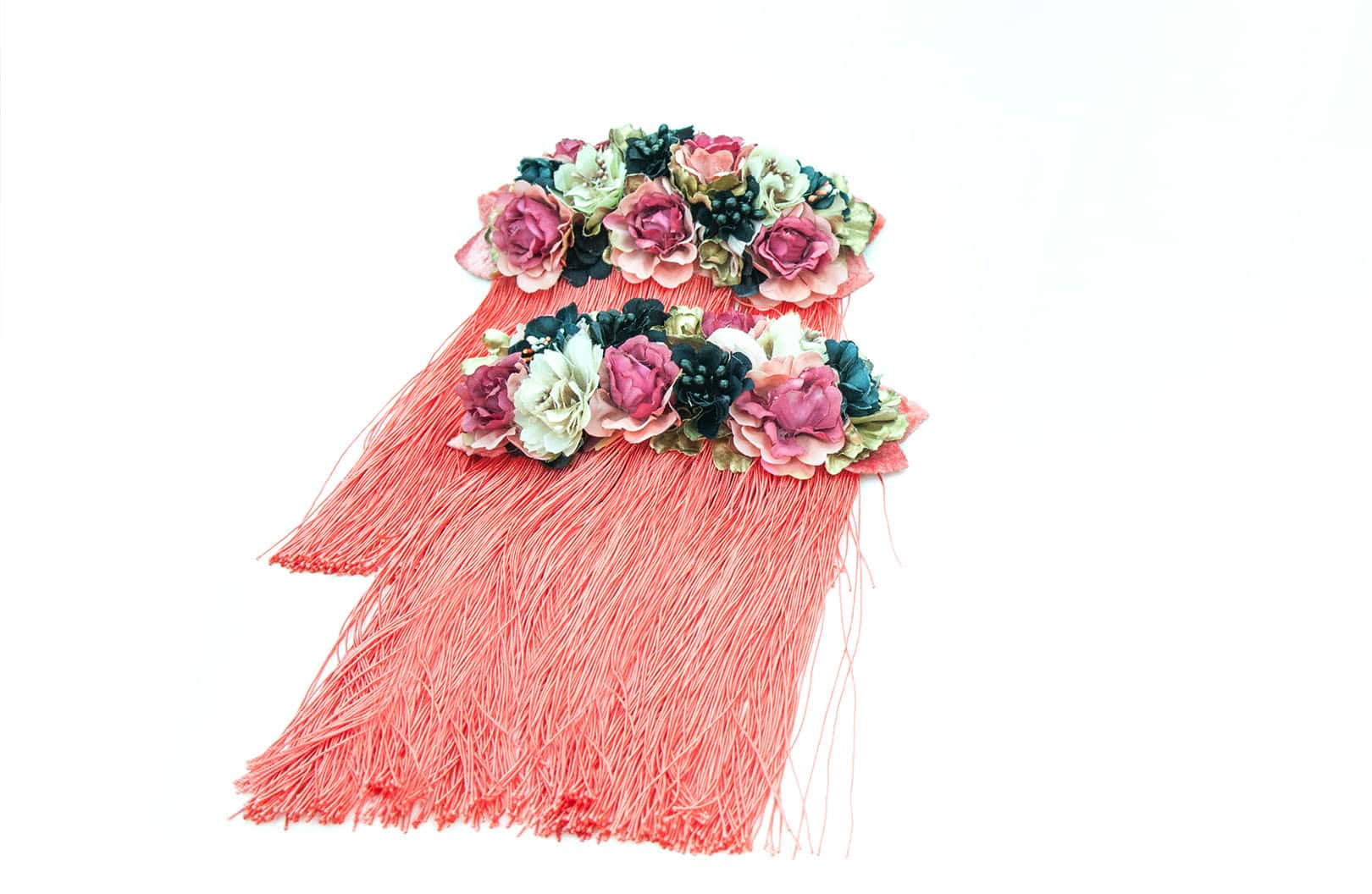 Flor para flamenca en tonos variados