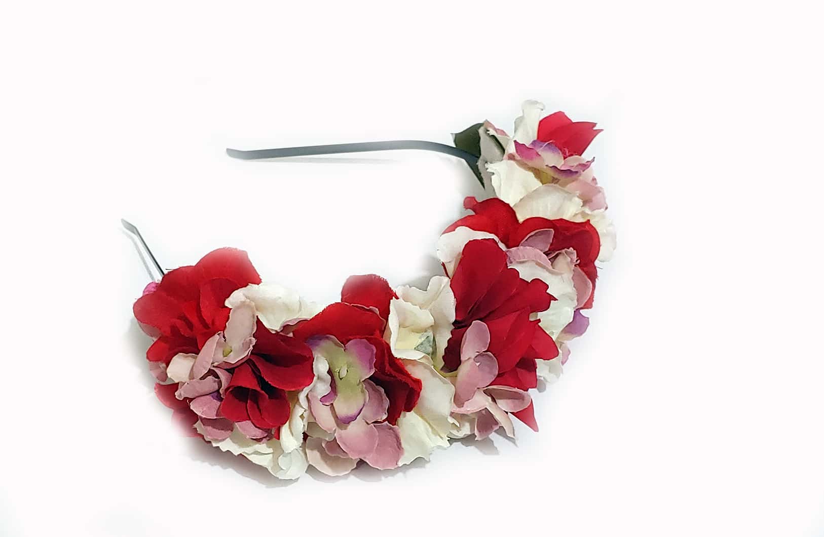 Sesión de complementos de flores