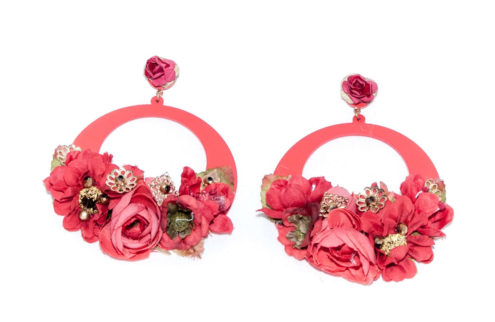 Colección de diademas de flores